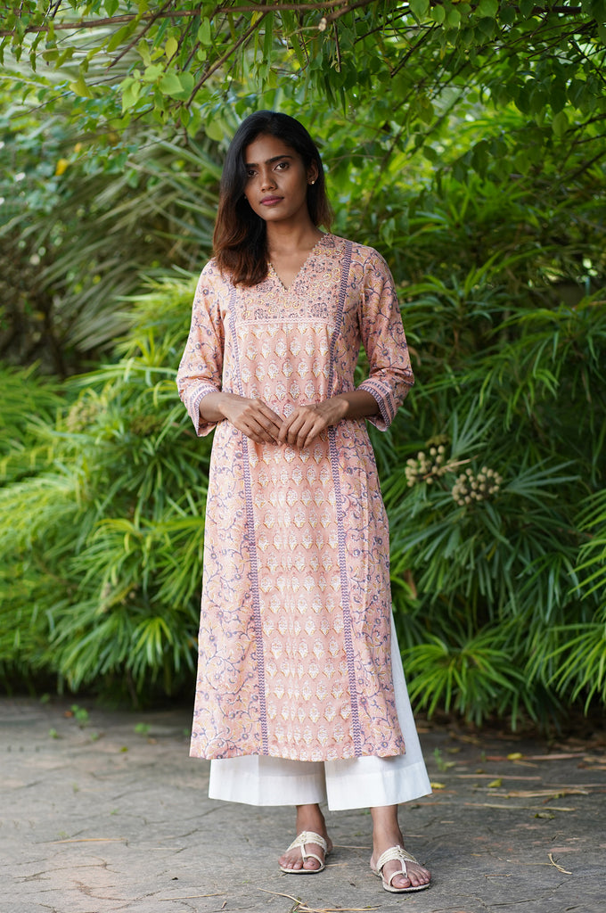Cantaloupe Mantra women’s kurta